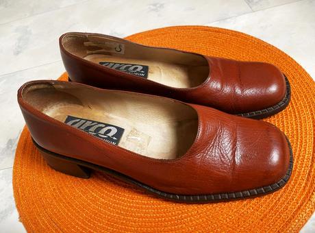 Kožené poltopánky/lodičky, 38