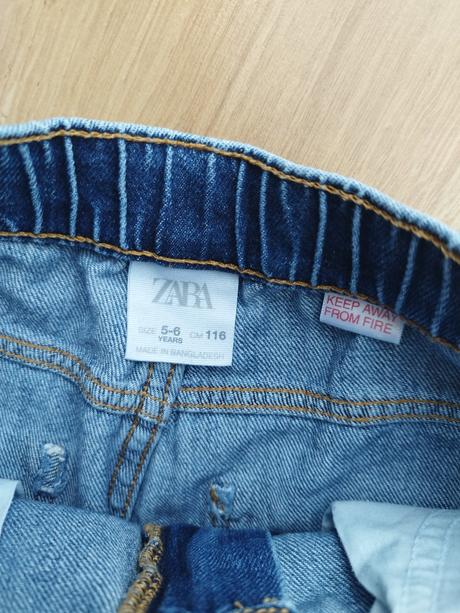 Džínsy veľkosť 116. zara, zara,116