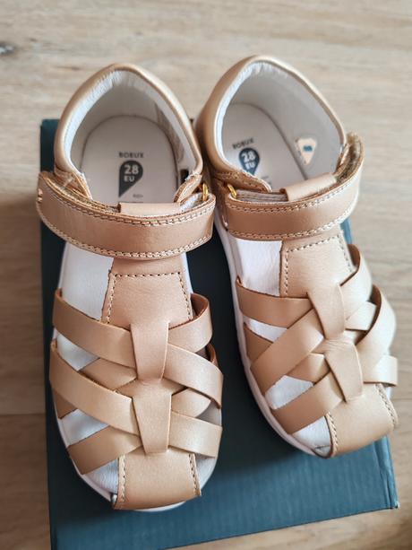 Bobux sandále kp tropicana ii pale gold 28, bobux,28