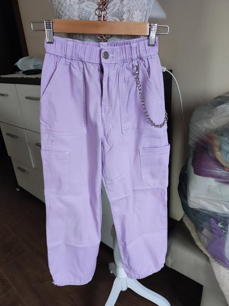 Detské cargo nohavice, reserved,140