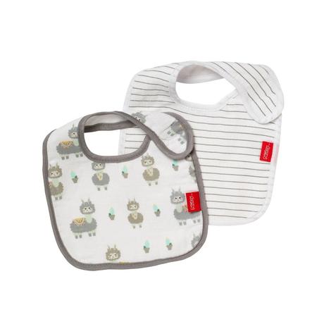 Nuby mušelínový podbradník šedý 2ks,0+,