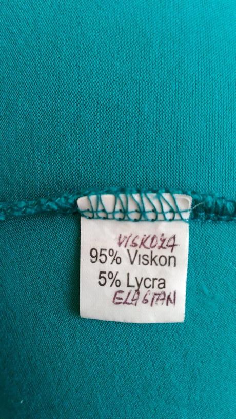 Tričko tyrkysovo-zelené, veľ. 50, 50