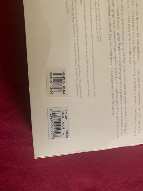 Samolepiaca podprsenka nordstrom nubra, 80b