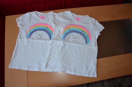 Tričká f&f biele v. 128,134, 128