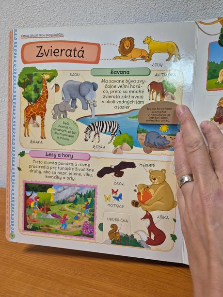 Kniha moja prvá encyklopédia  s okienkami, 