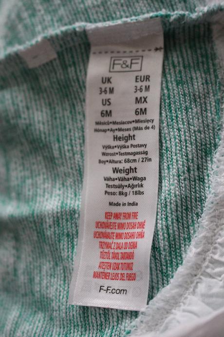 Dievčenské tričko f&f, f&f,68