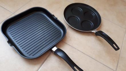 Grilovacia panvica a panvica na dolky,