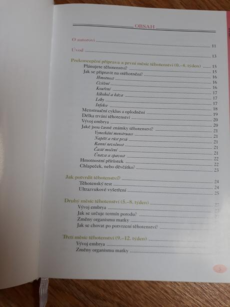 Kniha sprievodca tehotenstvom, 
