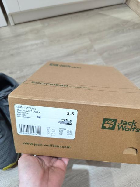 Tenisky jack wolfskin, jack wolfskin,42