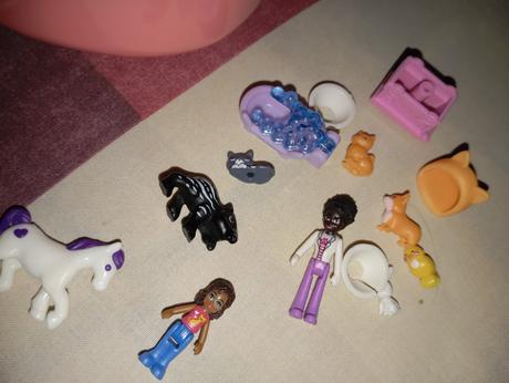 Polly pocket mačka mini domček, 