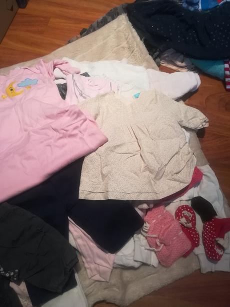 Jesenný balík dievča 56 - 68 už aj s poštou 32 ks, 68–80