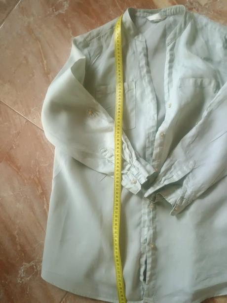 Hm ľanová košeľa, h&m,m