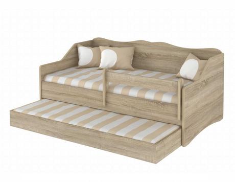 Babyboo detská izba lulu dvojposteľ dub sonoma, 