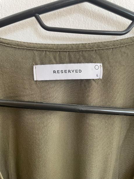 Dlhe olivove saty reserved, reserved,l
