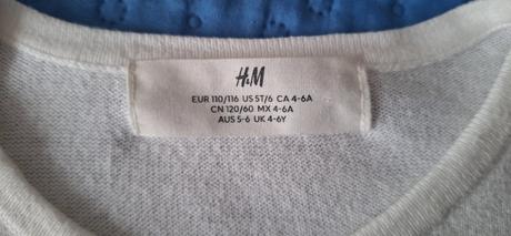 Svetrík, h&m,110