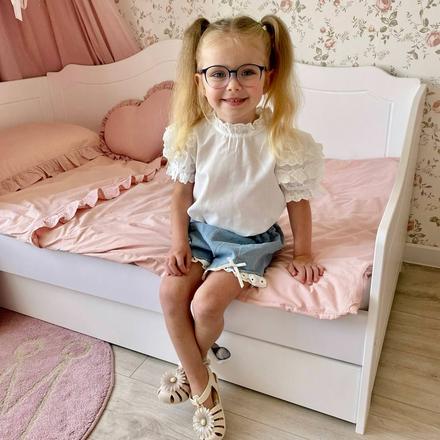 Jednolôžková posteľ srdce, šírka (cm): 90,dĺžka (cm): 200