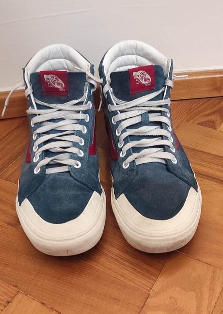 Semišové skateboardové tenisky, vans,42