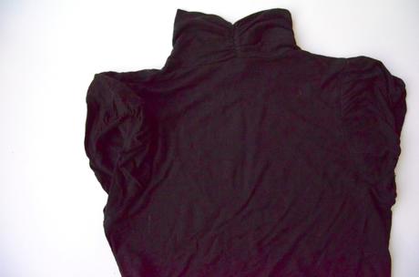 Tričko so stojačikom, topshop,s