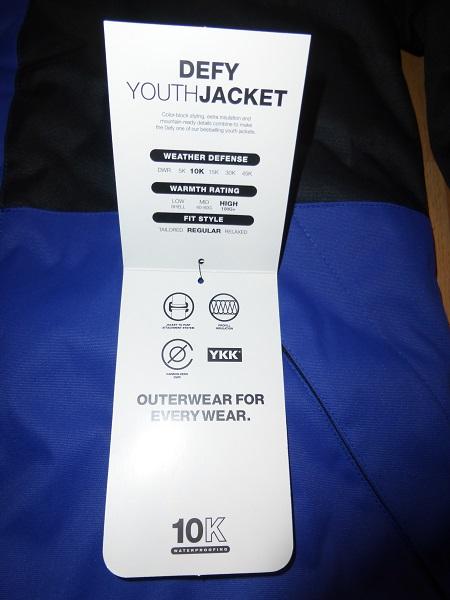 Lyžiarska bunda dc, 170