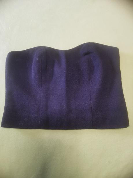 Korzet z teplej látky, vero moda,s