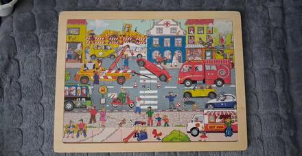 Drevené puzzle,