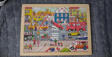 Drevené puzzle,