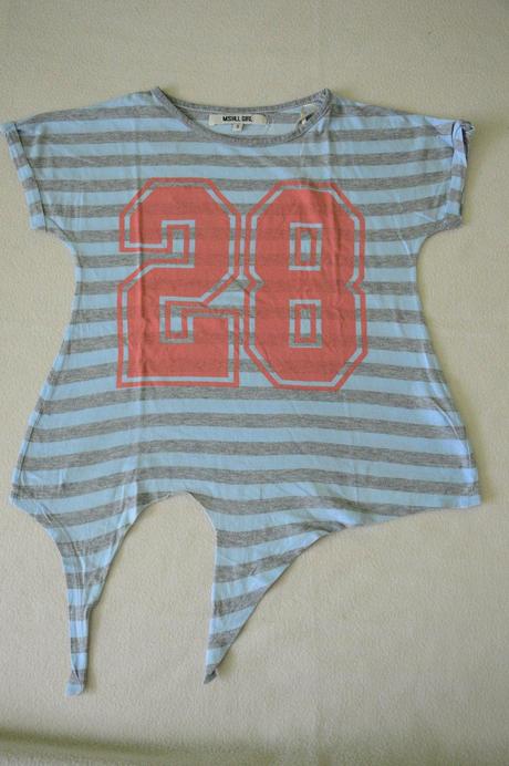 Zaväzovacie pásikavé tričko, gate,152