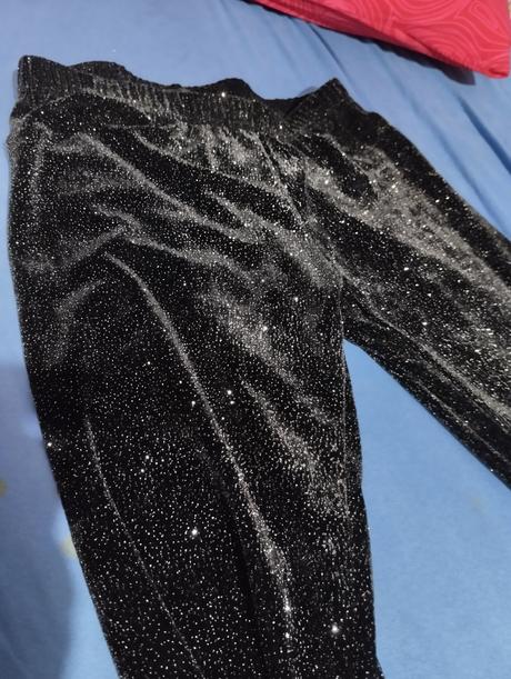 Elegantné zamatové leginy, amisu,s