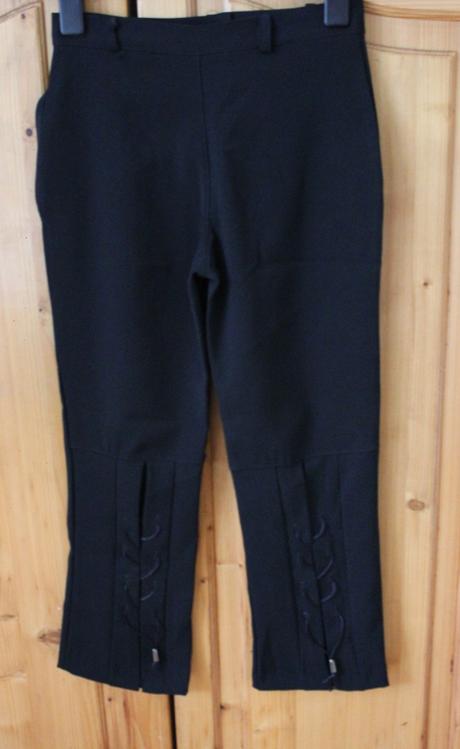 Francuzske nohavice so snurovanim - vysoky pas, xs