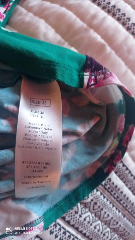 Letné šaty, orsay,38
