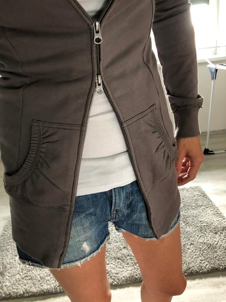 Element mikina tmavošedá, m