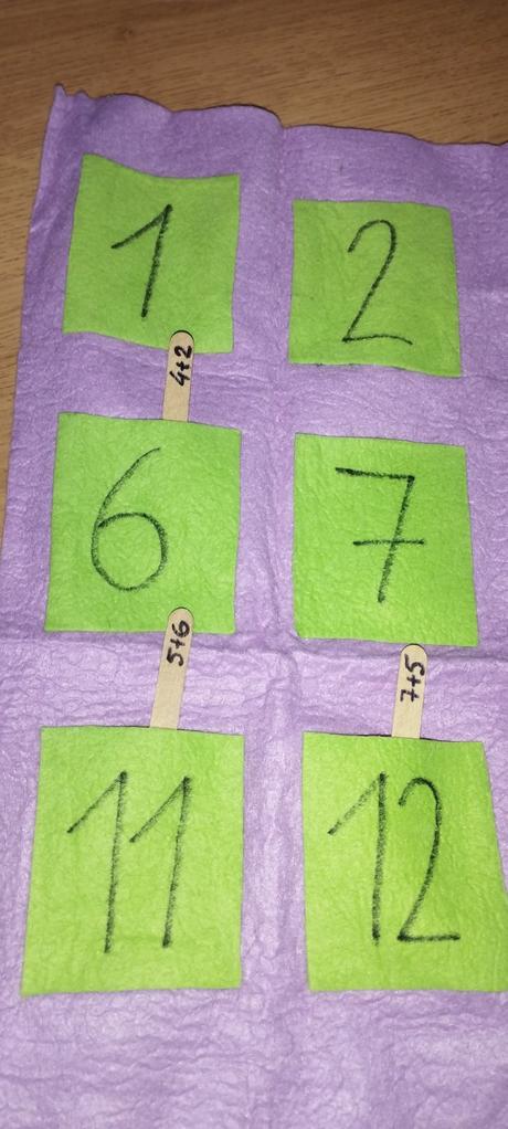 Vrecúšková aktivita - počítanie, 