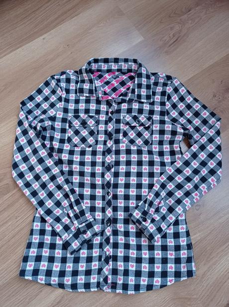 Krásna flanelova košieľka, f&f,xs