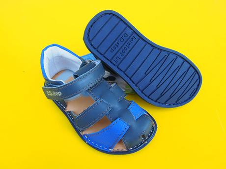 Detské kožené barefoot sandálky ddstep, d.d.step,20 / 21 / 30 / 31