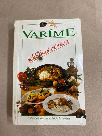 Kniha- varíme oddelenú stravu, 