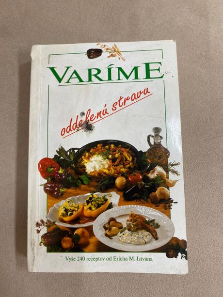 Kniha- varíme oddelenú stravu, 