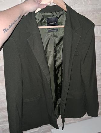 Khaki sako, pull&bear,xl