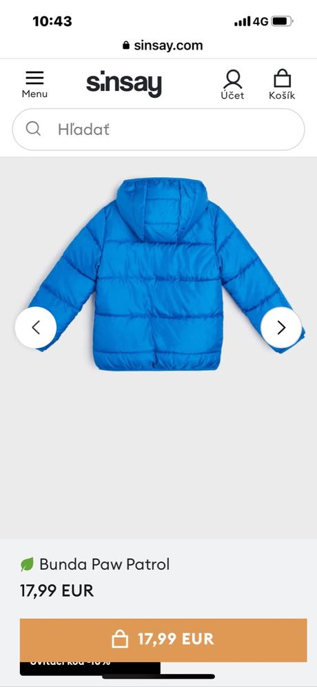 Zimná budna, sinsay,110