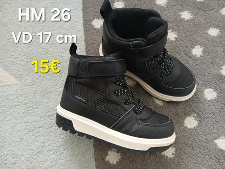 Clenkove vodeodolne tenisky 26, h&m,26