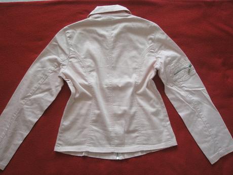 Svetloružová bunda veľ. 152, 152