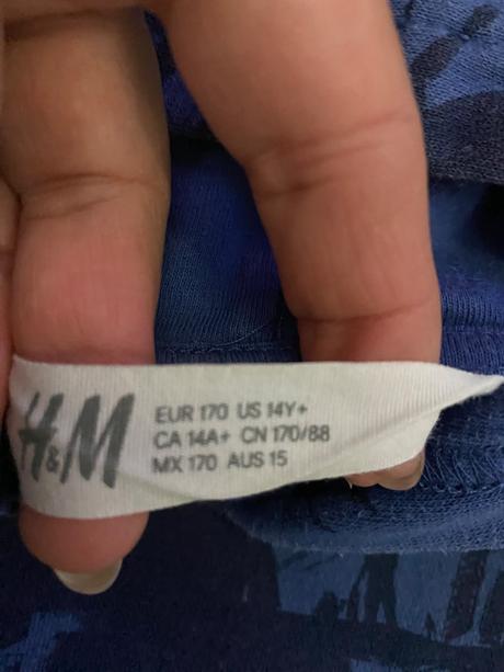 Detská mikina, h&m,170