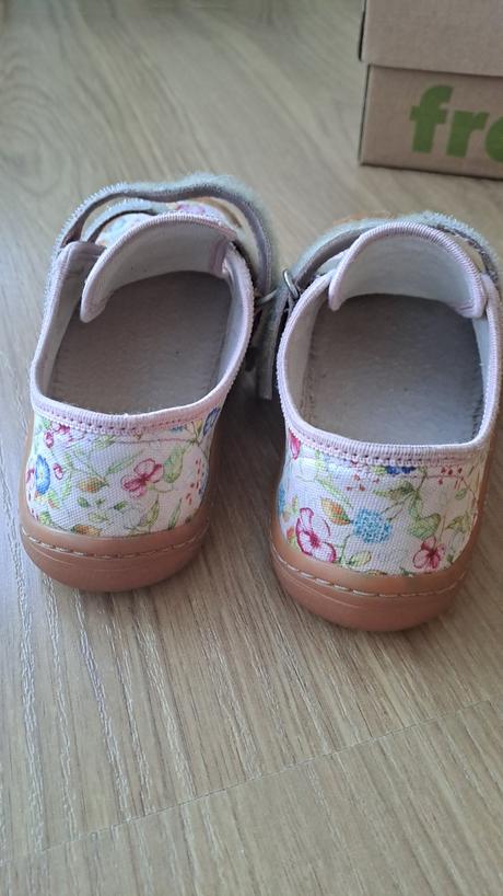 Barefoot plátené tenisky froddo pink, froddo,27