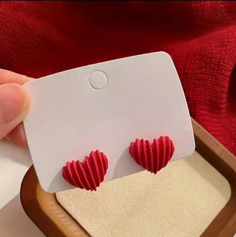 Náušnice srdiečko,