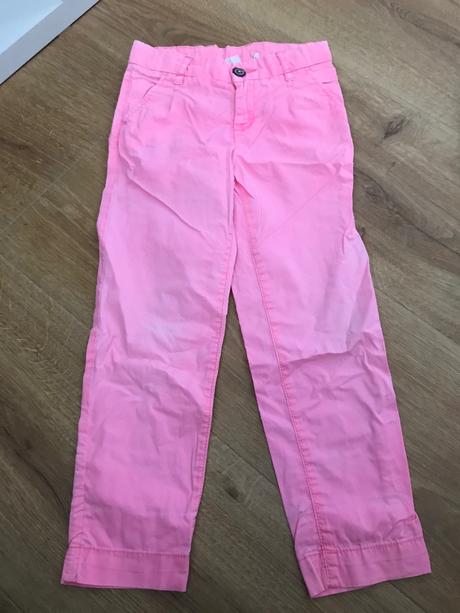 Letne platené chinos nohavice, h&m,110