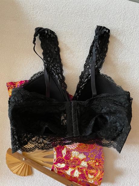 Čipkovaný top/podprsenka, esmara,85b