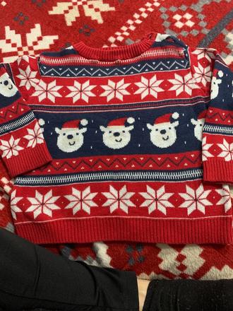 Vianočný svetrik, f&f,80