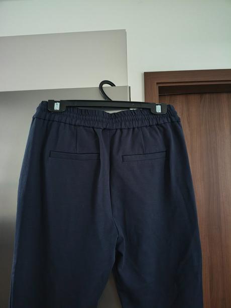 Vero moda tmavo modré nohavice s-m, vero moda,m