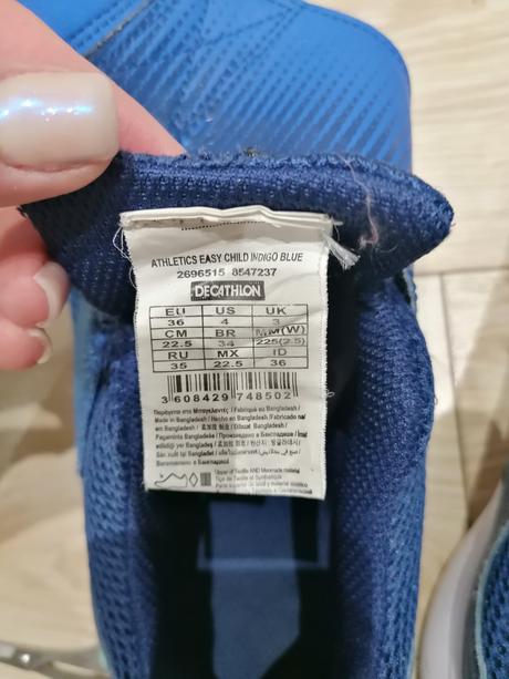 Tenisky vhodné na telesnú, decathlon,36
