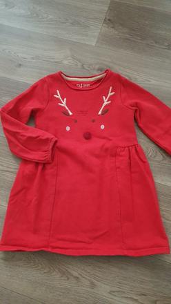 Teplé šaty sobík, f&f,122