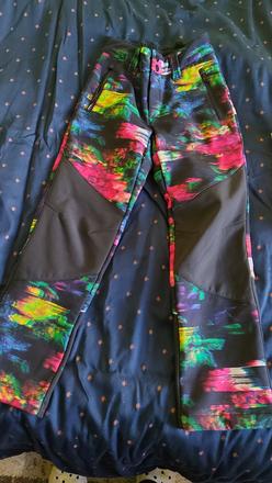 Softshelove nohavice, lotto,140